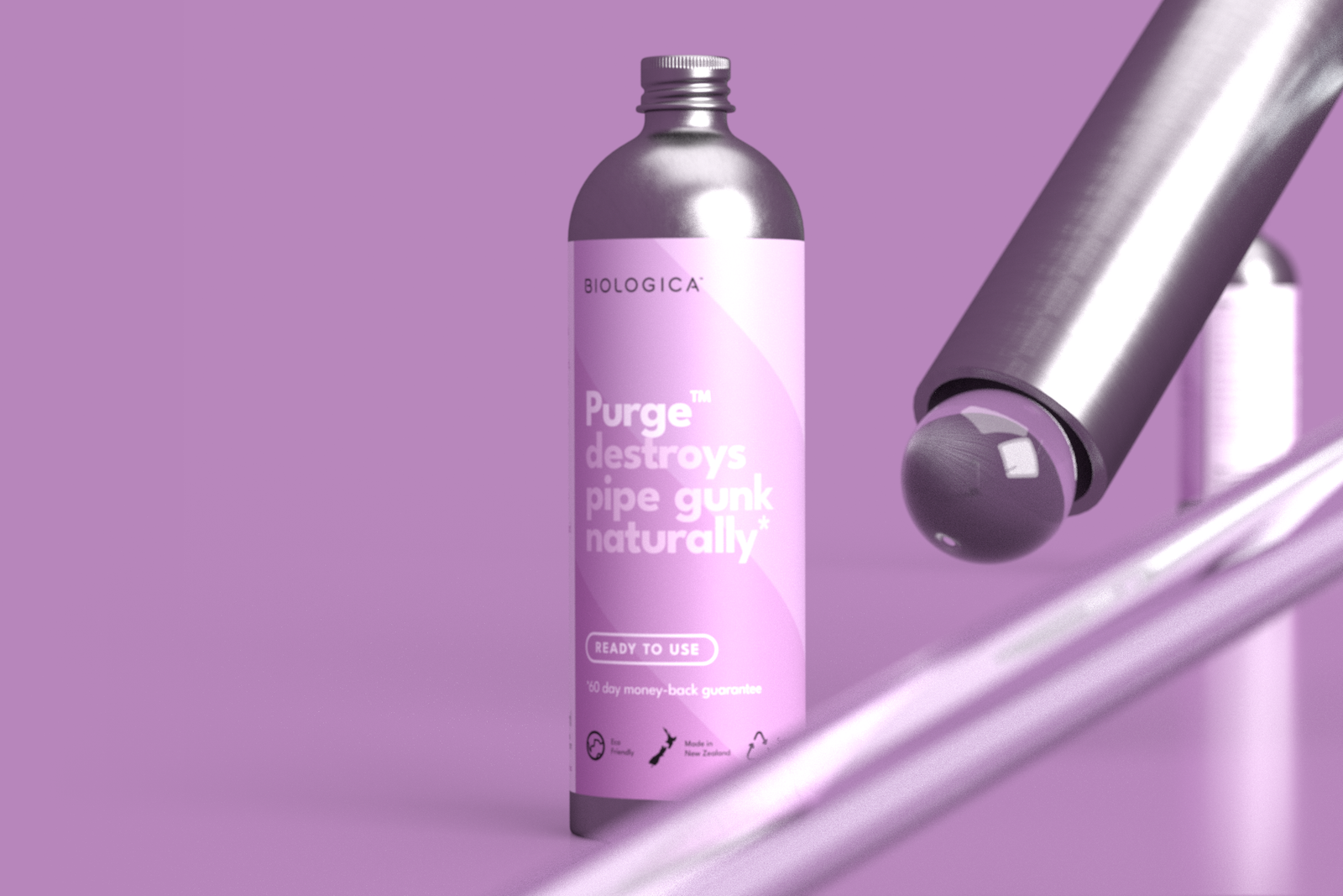 Biologica Purge™ in a 500ml bottle