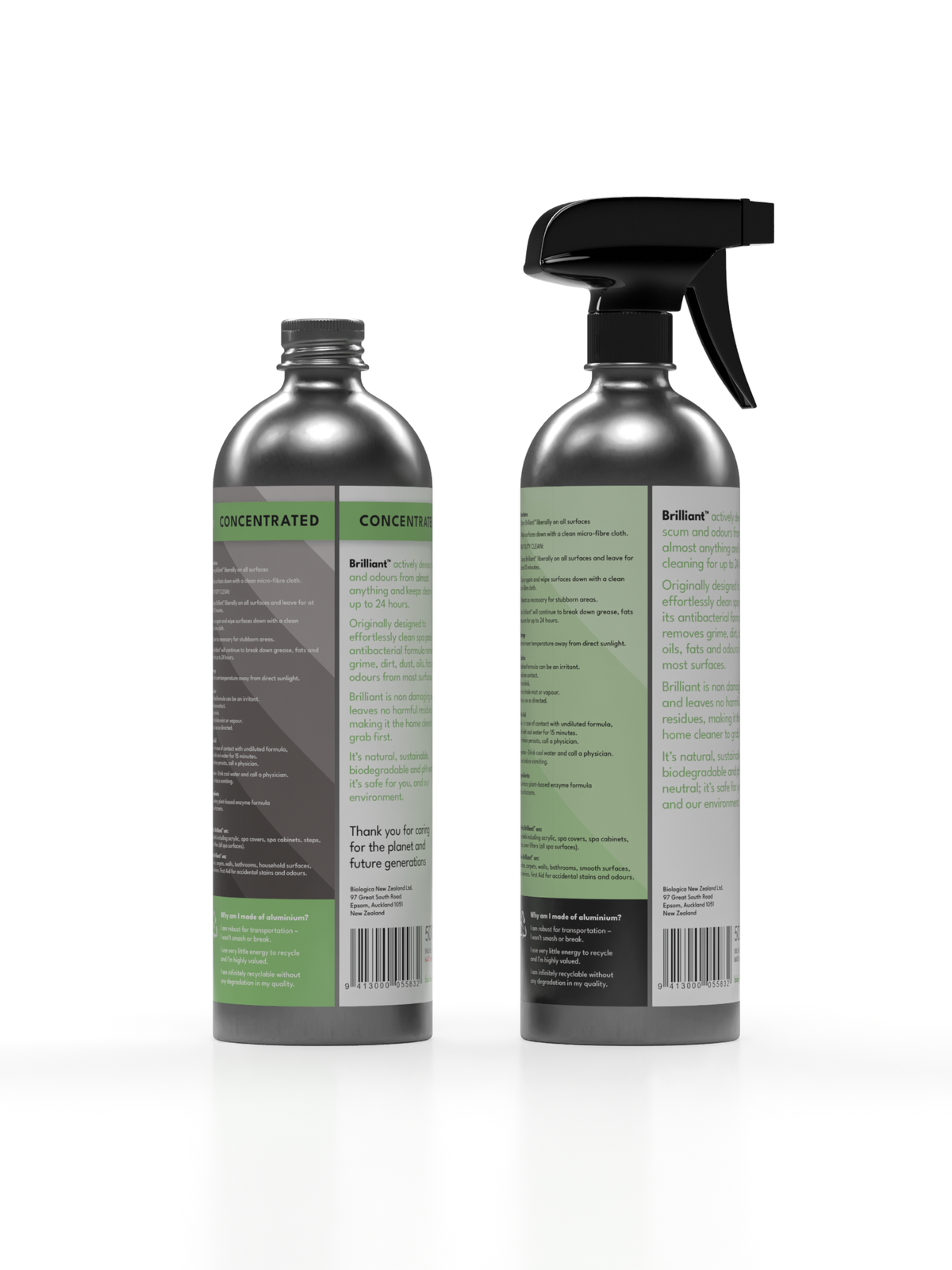 Biologica Natural Spa Cleaning Kit + Eco-Refill Kit