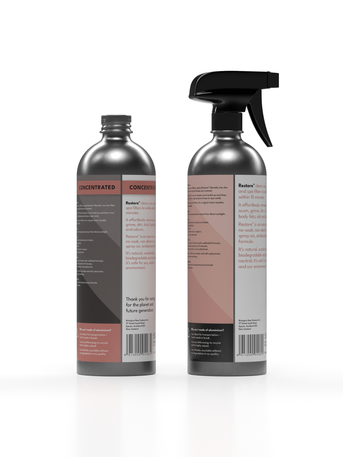 Biologica Natural Spa Cleaning Kit + Eco-Refill Kit