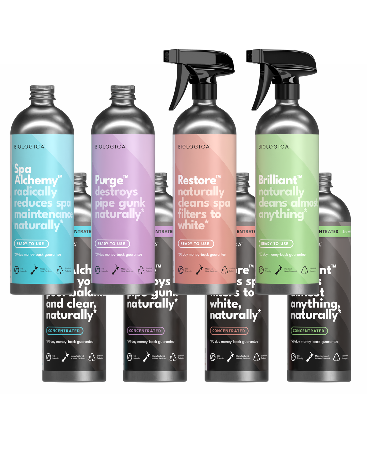 Biologica Natural Spa Cleaning Kit + Eco-Refill Kit